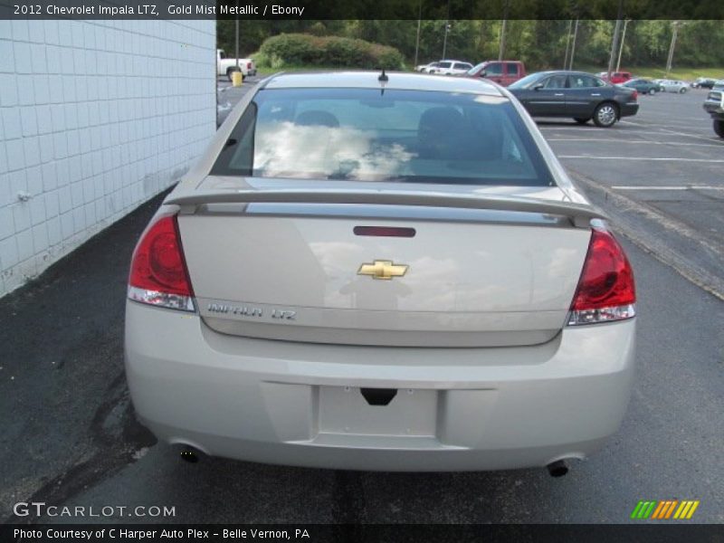 Gold Mist Metallic / Ebony 2012 Chevrolet Impala LTZ
