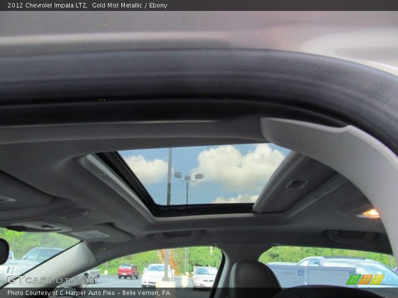 Gold Mist Metallic / Ebony 2012 Chevrolet Impala LTZ