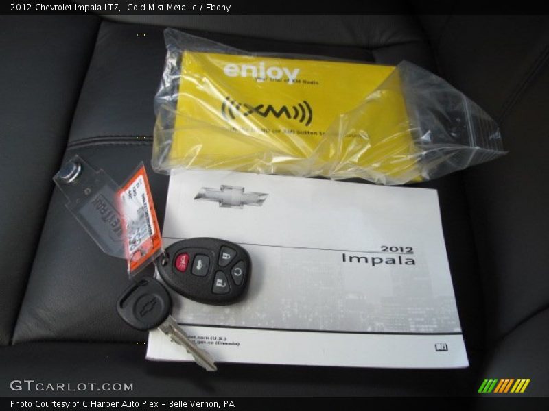 Gold Mist Metallic / Ebony 2012 Chevrolet Impala LTZ