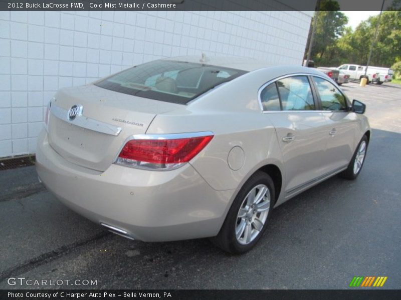 Gold Mist Metallic / Cashmere 2012 Buick LaCrosse FWD