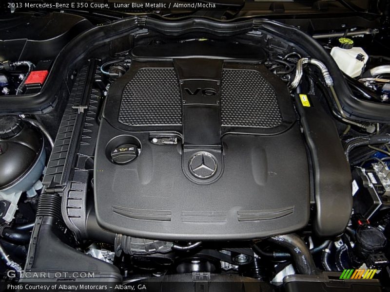 Lunar Blue Metallic / Almond/Mocha 2013 Mercedes-Benz E 350 Coupe