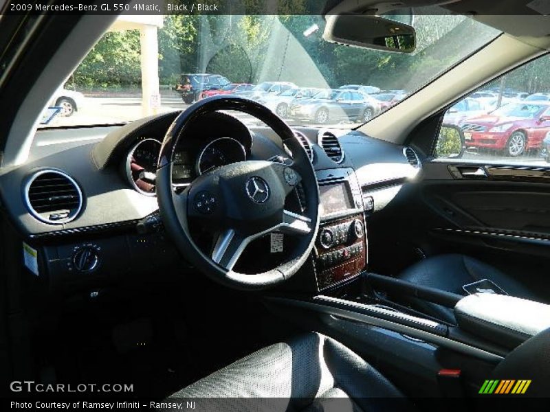Black / Black 2009 Mercedes-Benz GL 550 4Matic