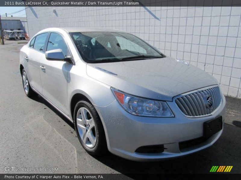 Quicksilver Metallic / Dark Titanium/Light Titanium 2011 Buick LaCrosse CX