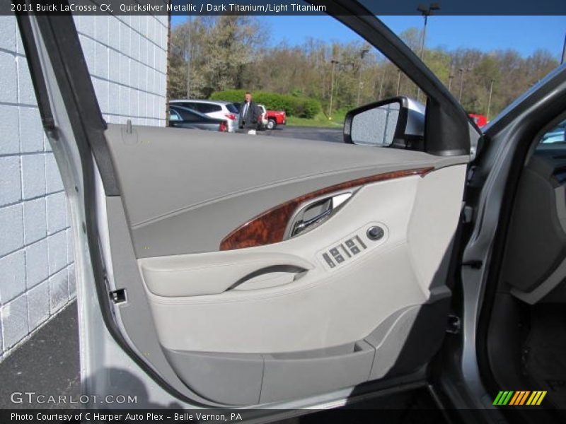 Quicksilver Metallic / Dark Titanium/Light Titanium 2011 Buick LaCrosse CX