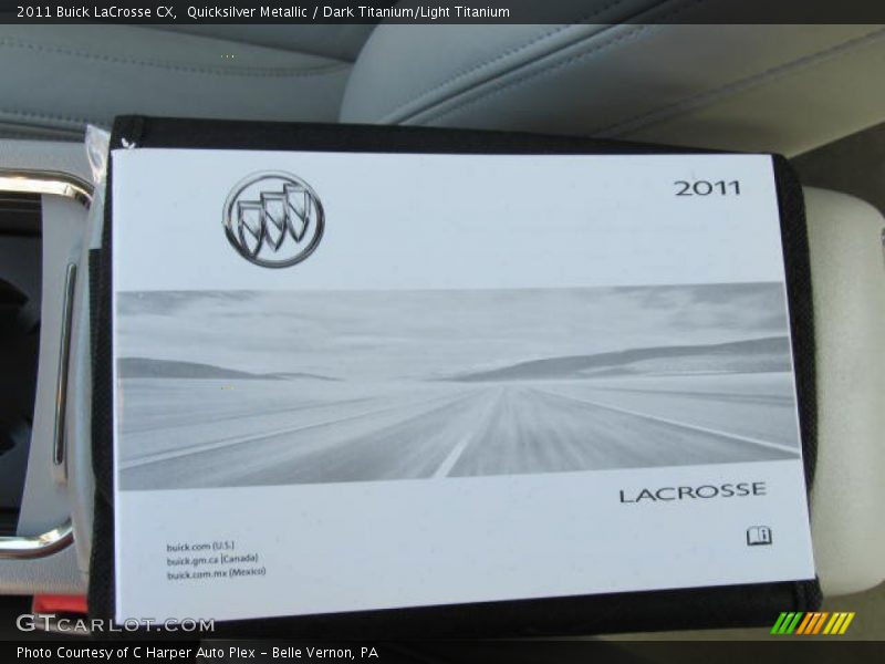 Quicksilver Metallic / Dark Titanium/Light Titanium 2011 Buick LaCrosse CX