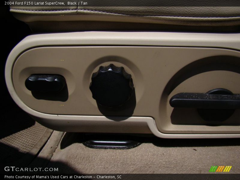 Black / Tan 2004 Ford F150 Lariat SuperCrew