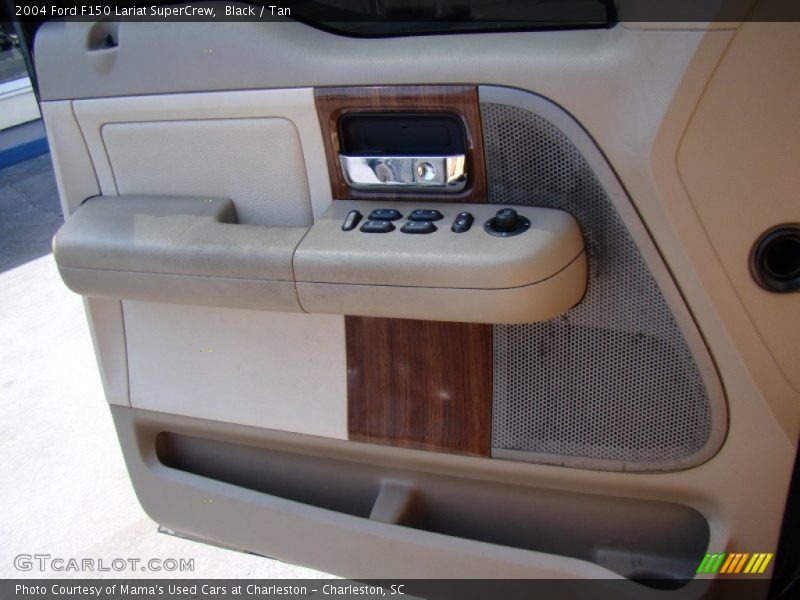 Black / Tan 2004 Ford F150 Lariat SuperCrew