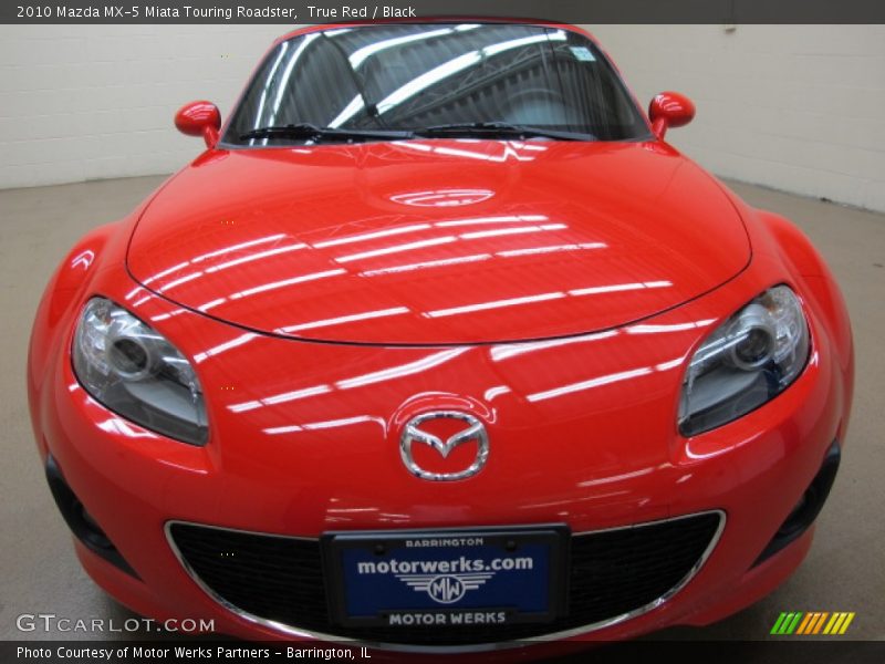 True Red / Black 2010 Mazda MX-5 Miata Touring Roadster