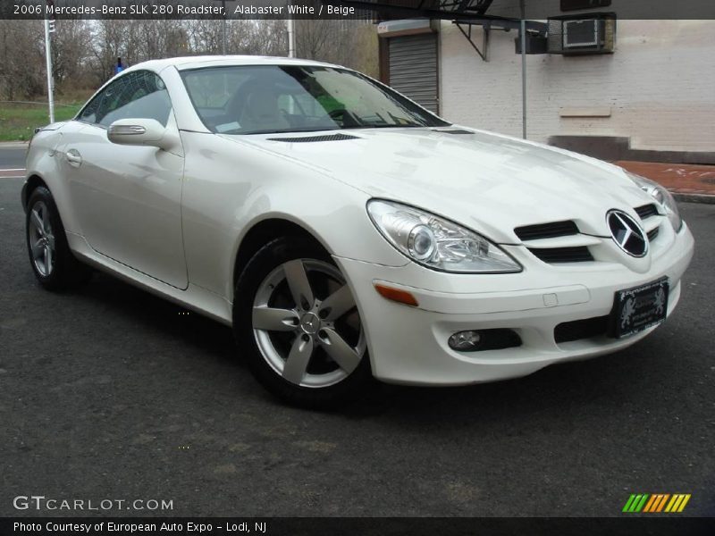 Alabaster White / Beige 2006 Mercedes-Benz SLK 280 Roadster