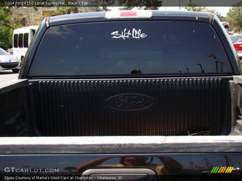 Black / Tan 2004 Ford F150 Lariat SuperCrew
