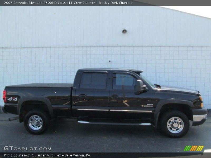Black / Dark Charcoal 2007 Chevrolet Silverado 2500HD Classic LT Crew Cab 4x4