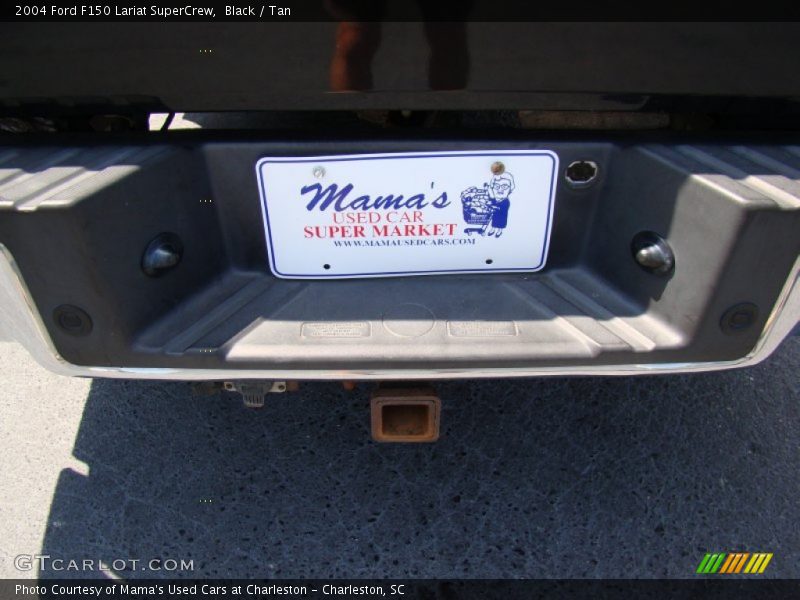 Black / Tan 2004 Ford F150 Lariat SuperCrew