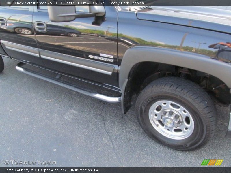 Black / Dark Charcoal 2007 Chevrolet Silverado 2500HD Classic LT Crew Cab 4x4