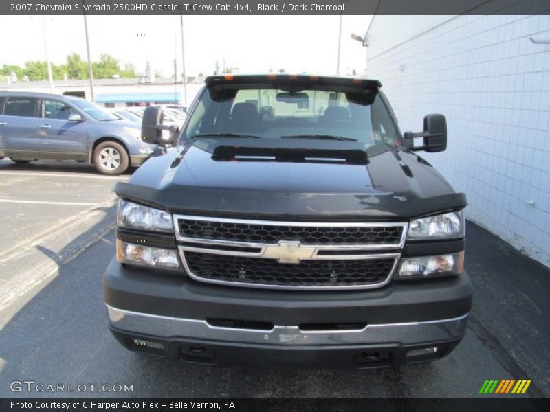 Black / Dark Charcoal 2007 Chevrolet Silverado 2500HD Classic LT Crew Cab 4x4