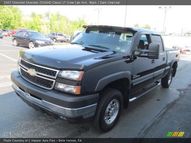 Black / Dark Charcoal 2007 Chevrolet Silverado 2500HD Classic LT Crew Cab 4x4
