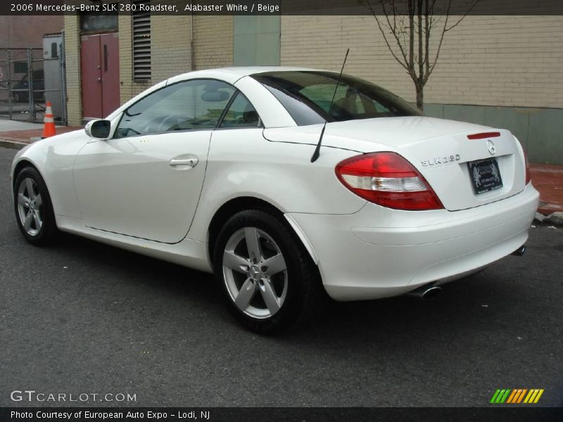 Alabaster White / Beige 2006 Mercedes-Benz SLK 280 Roadster