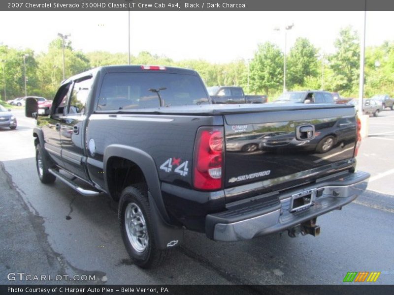 Black / Dark Charcoal 2007 Chevrolet Silverado 2500HD Classic LT Crew Cab 4x4