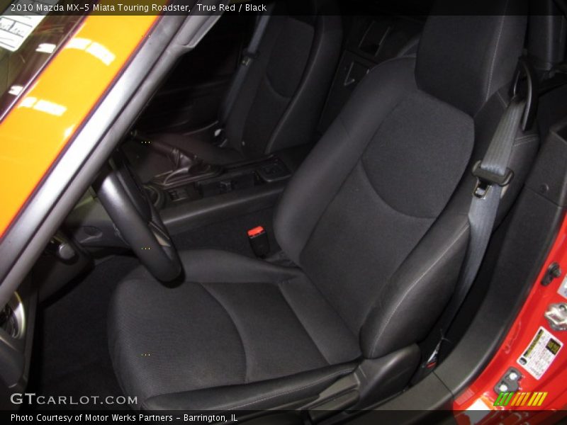 True Red / Black 2010 Mazda MX-5 Miata Touring Roadster