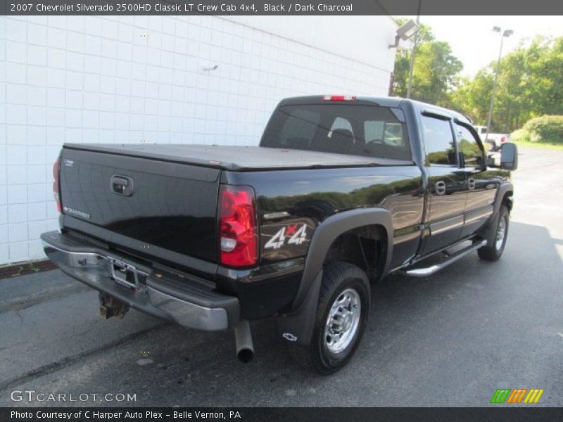 Black / Dark Charcoal 2007 Chevrolet Silverado 2500HD Classic LT Crew Cab 4x4