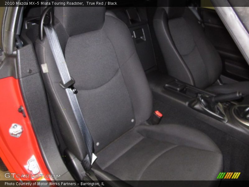 True Red / Black 2010 Mazda MX-5 Miata Touring Roadster