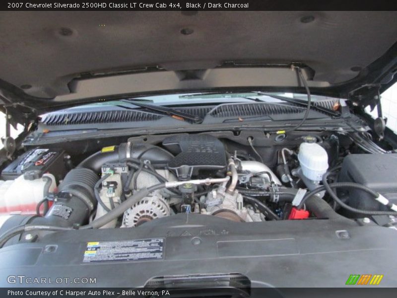 Black / Dark Charcoal 2007 Chevrolet Silverado 2500HD Classic LT Crew Cab 4x4