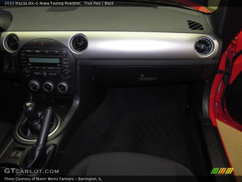 True Red / Black 2010 Mazda MX-5 Miata Touring Roadster