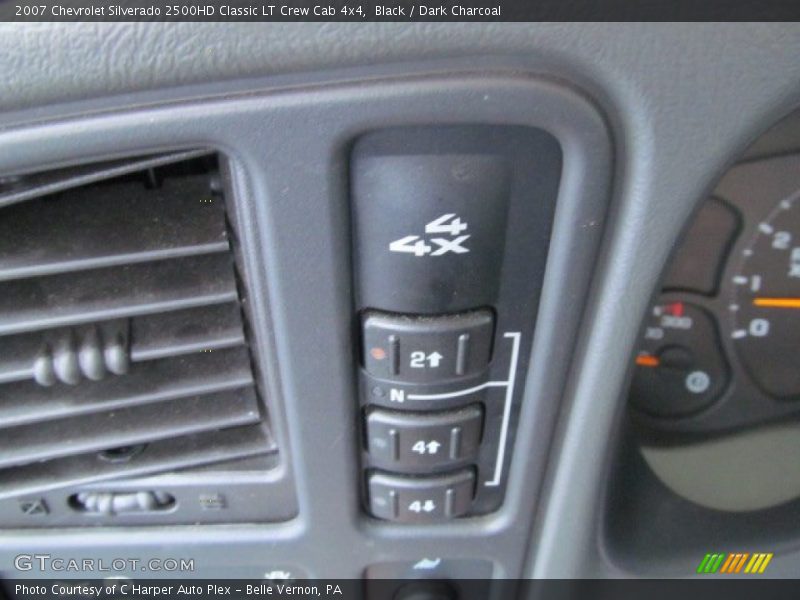 Black / Dark Charcoal 2007 Chevrolet Silverado 2500HD Classic LT Crew Cab 4x4