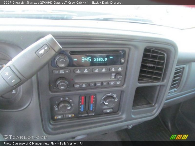 Black / Dark Charcoal 2007 Chevrolet Silverado 2500HD Classic LT Crew Cab 4x4