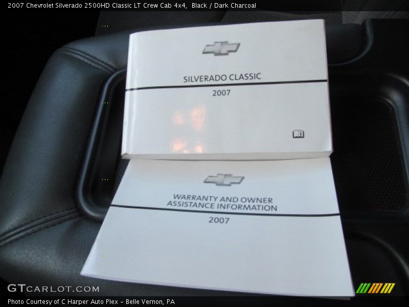 Black / Dark Charcoal 2007 Chevrolet Silverado 2500HD Classic LT Crew Cab 4x4