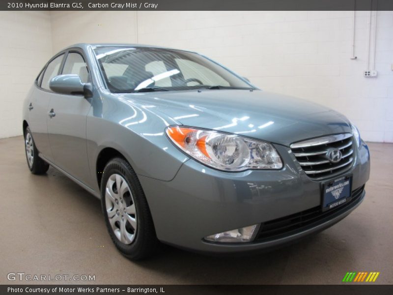 Carbon Gray Mist / Gray 2010 Hyundai Elantra GLS