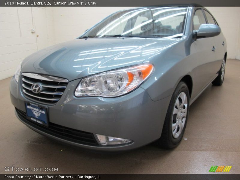 Carbon Gray Mist / Gray 2010 Hyundai Elantra GLS