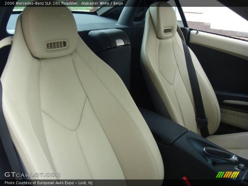 Alabaster White / Beige 2006 Mercedes-Benz SLK 280 Roadster