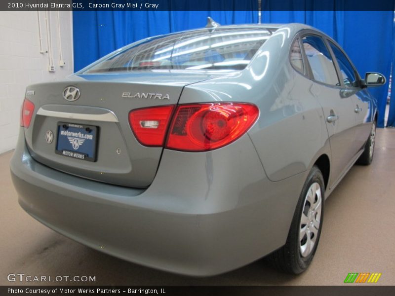 Carbon Gray Mist / Gray 2010 Hyundai Elantra GLS
