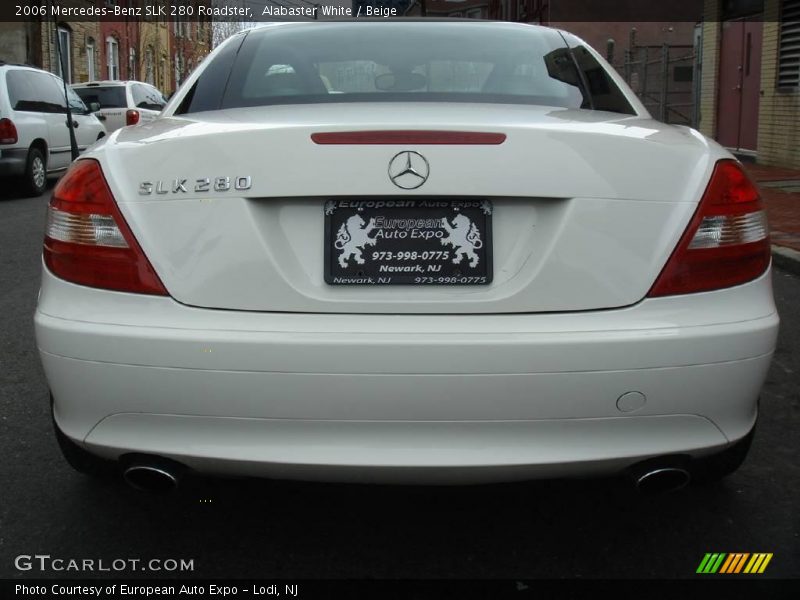 Alabaster White / Beige 2006 Mercedes-Benz SLK 280 Roadster