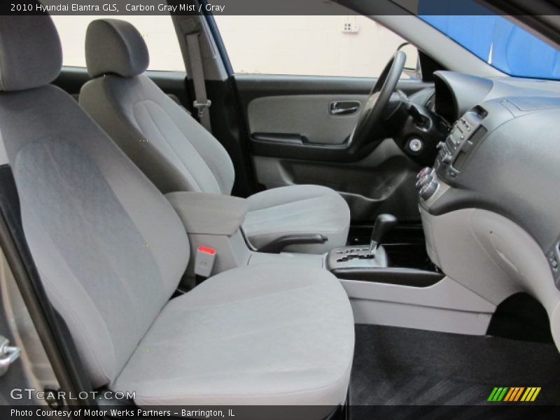 Carbon Gray Mist / Gray 2010 Hyundai Elantra GLS