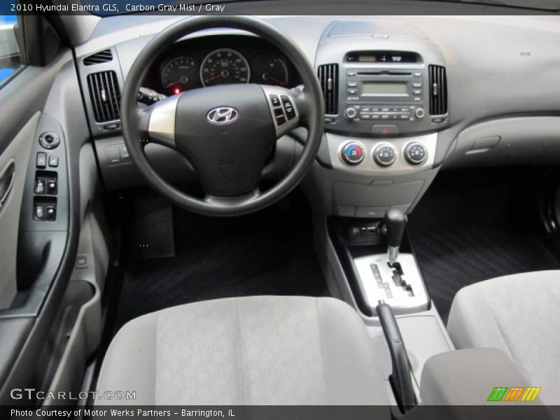 Carbon Gray Mist / Gray 2010 Hyundai Elantra GLS