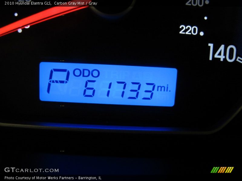 Carbon Gray Mist / Gray 2010 Hyundai Elantra GLS