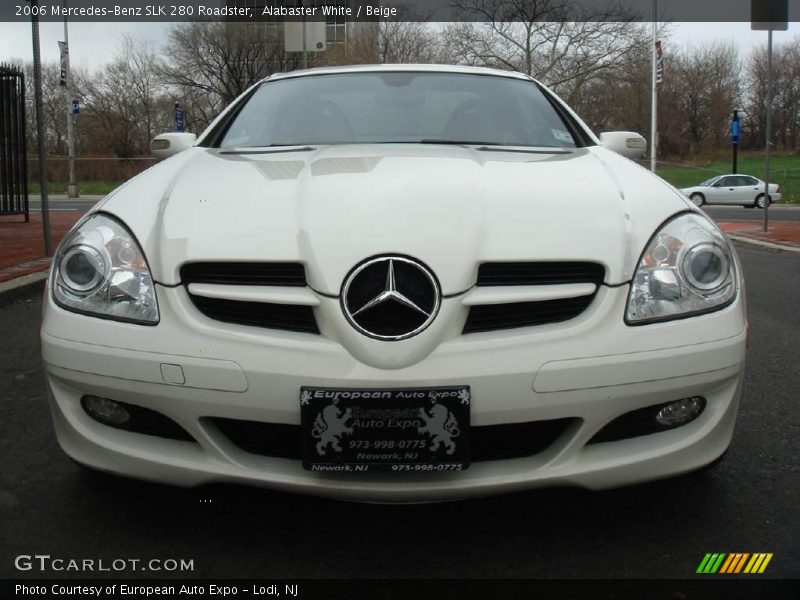 Alabaster White / Beige 2006 Mercedes-Benz SLK 280 Roadster