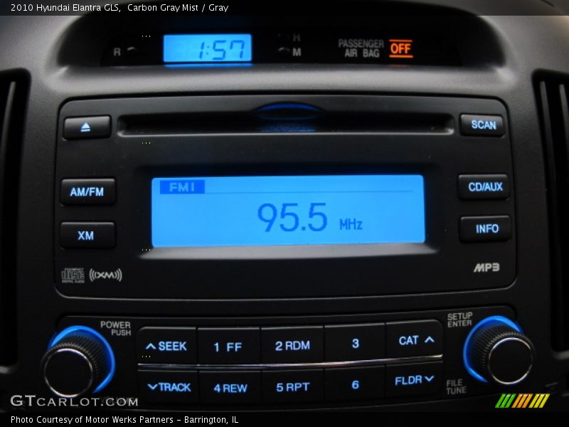 Carbon Gray Mist / Gray 2010 Hyundai Elantra GLS