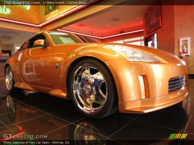 Le Mans Sunset / Carbon Black 2003 Nissan 350Z Coupe