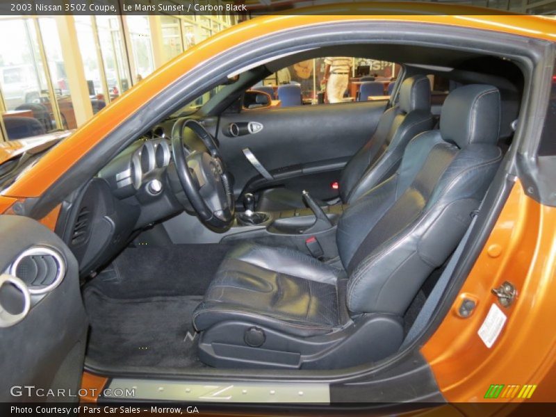 Le Mans Sunset / Carbon Black 2003 Nissan 350Z Coupe