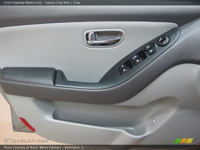 Carbon Gray Mist / Gray 2010 Hyundai Elantra GLS