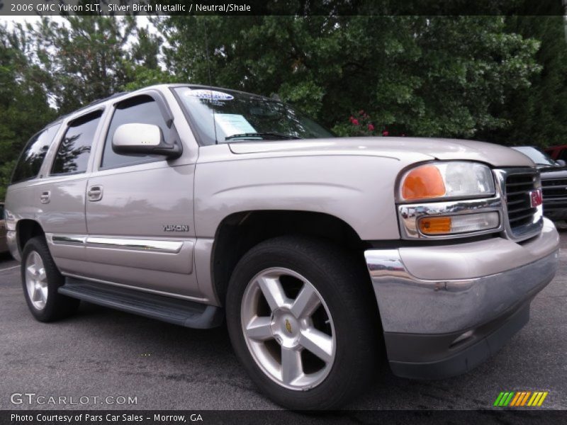 Silver Birch Metallic / Neutral/Shale 2006 GMC Yukon SLT