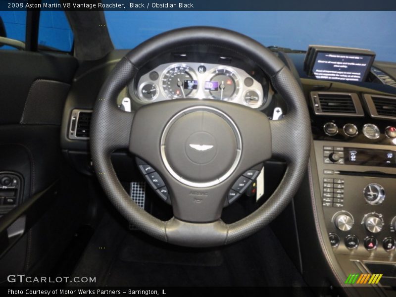  2008 V8 Vantage Roadster Steering Wheel