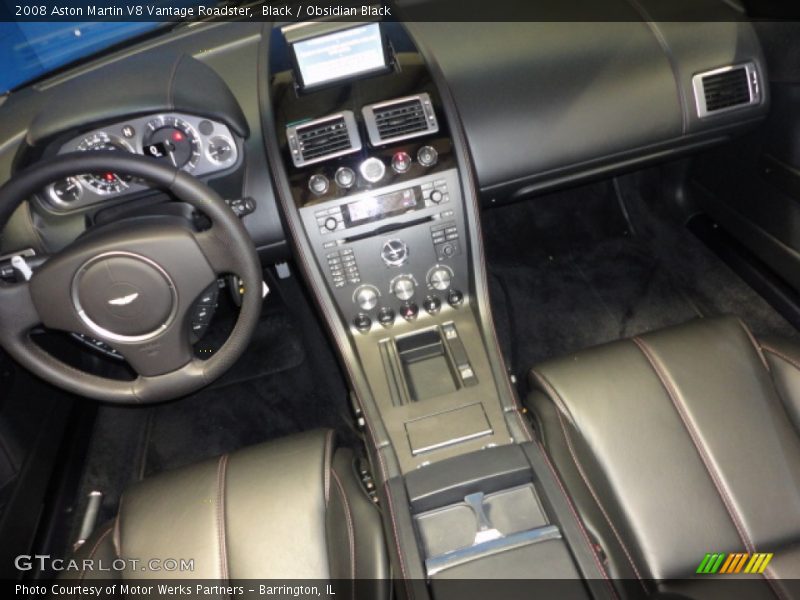 Black / Obsidian Black 2008 Aston Martin V8 Vantage Roadster