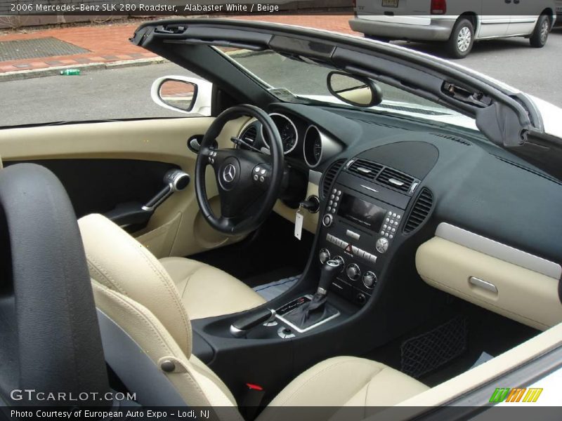 Alabaster White / Beige 2006 Mercedes-Benz SLK 280 Roadster