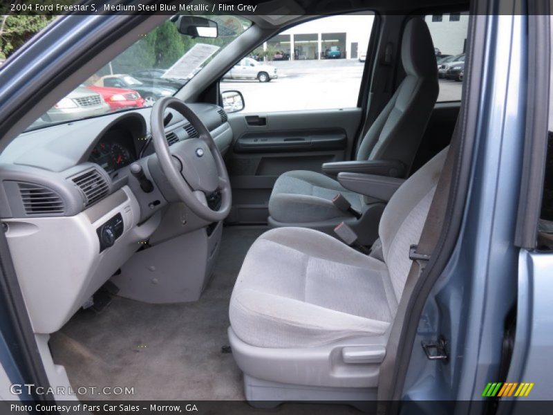 Medium Steel Blue Metallic / Flint Grey 2004 Ford Freestar S