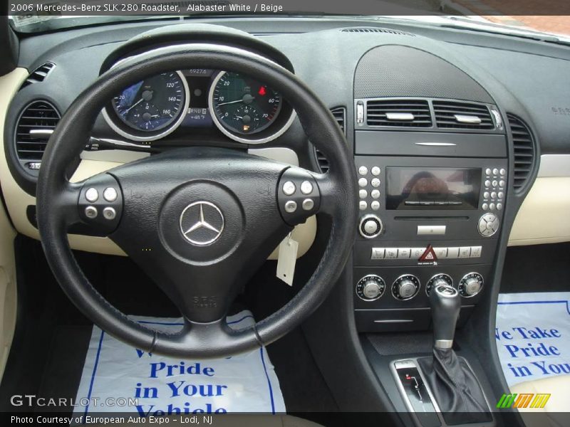 Alabaster White / Beige 2006 Mercedes-Benz SLK 280 Roadster