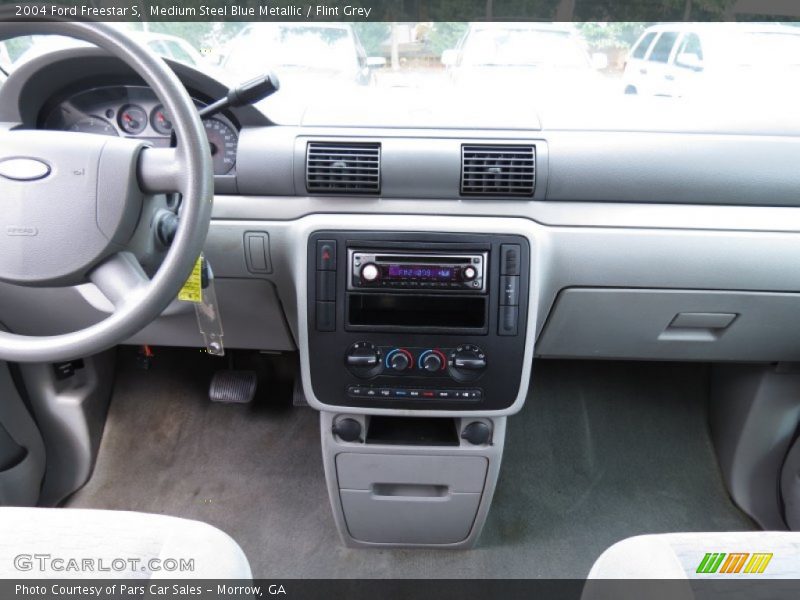 Medium Steel Blue Metallic / Flint Grey 2004 Ford Freestar S