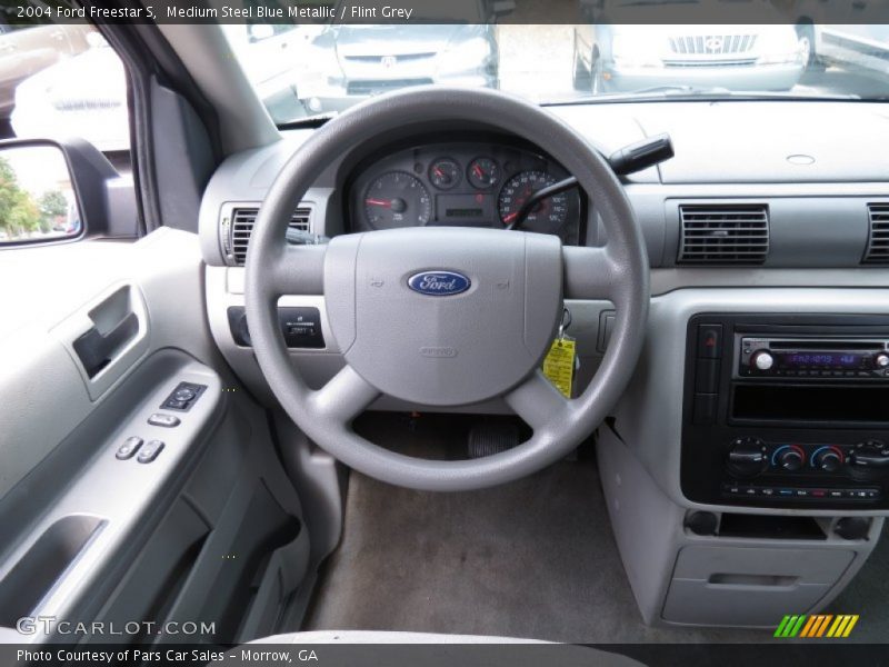 Medium Steel Blue Metallic / Flint Grey 2004 Ford Freestar S